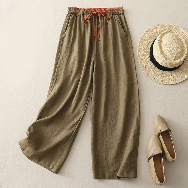 Brittany Linen Blend Pant