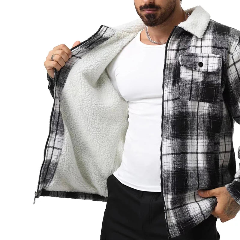 Finley Sherpa Lined Flannel Jacket