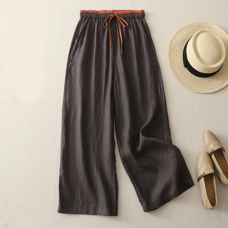 Brittany Linen Blend Pant