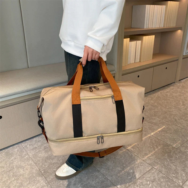 The Quinn Drop Bottom Duffel