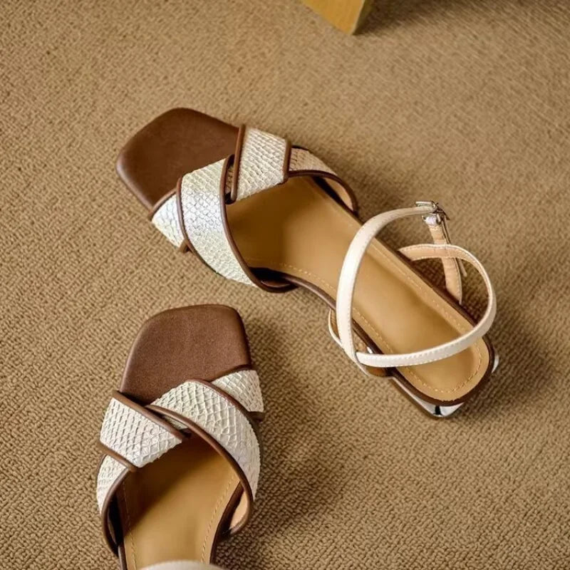 Kelsey Square Toe Sandal