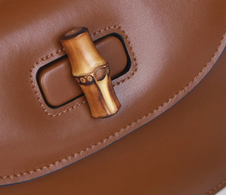 The Hayden Bamboo Top-Handle Bag