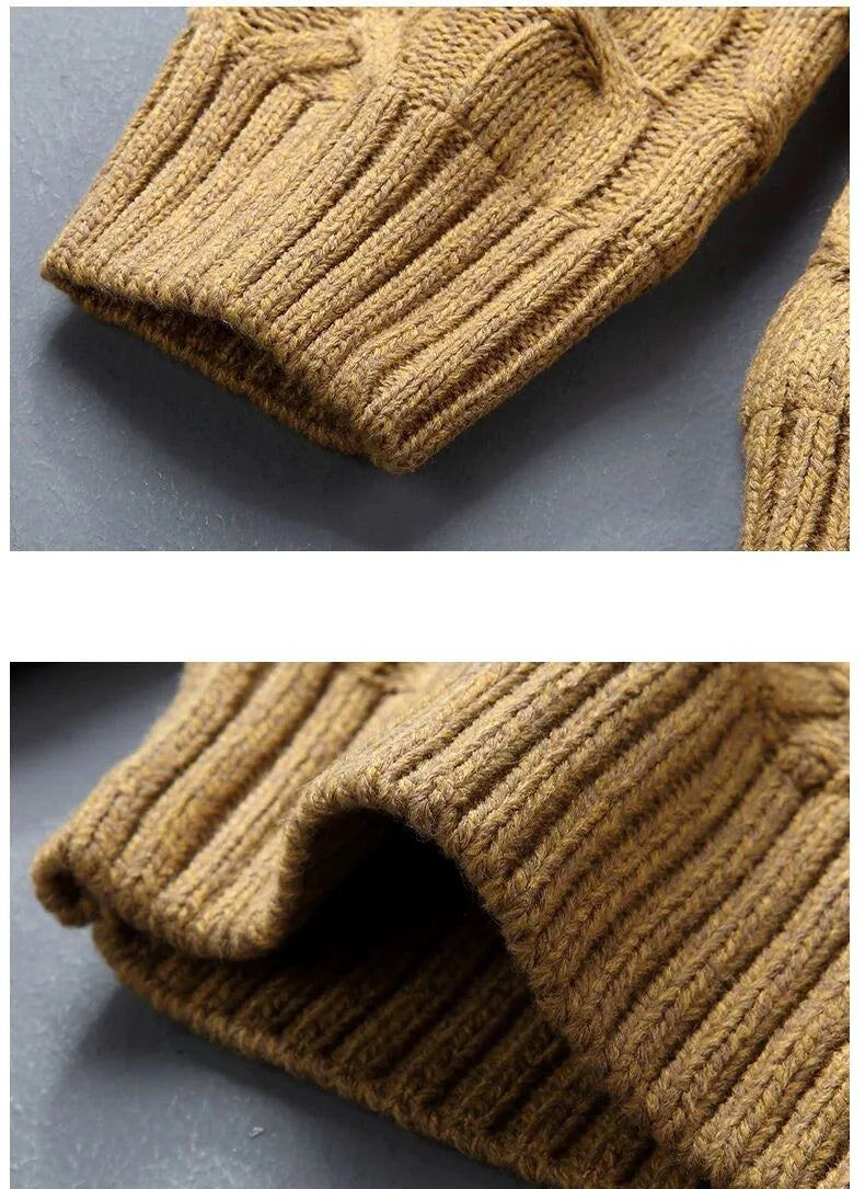 Elle Veltucci Cable Knit Sweater