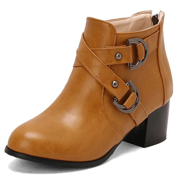 Stephanie Buckle Ankle Boot
