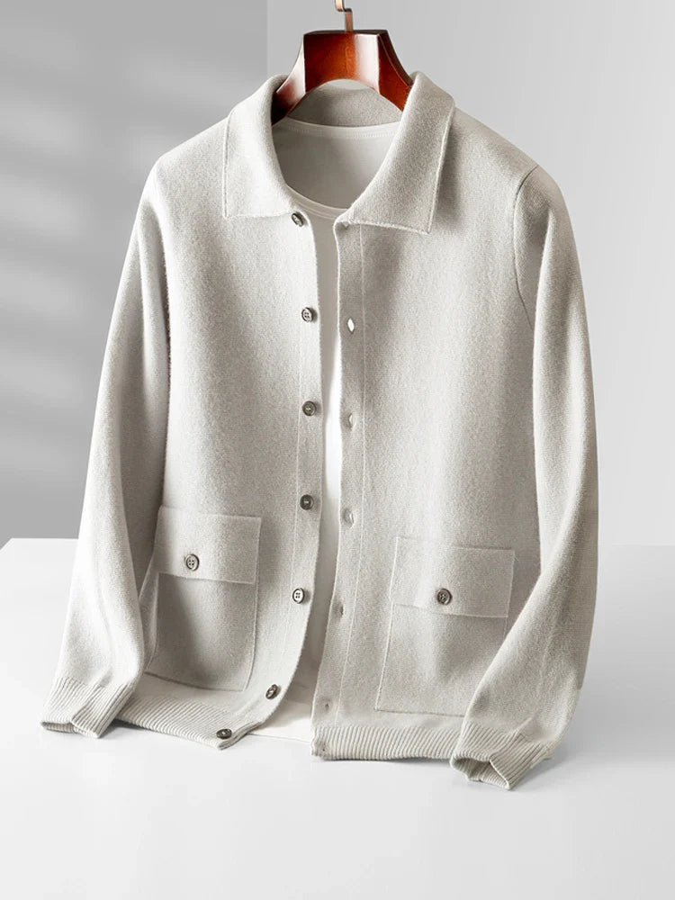 Skyler Bello Merino Wool Cardigan