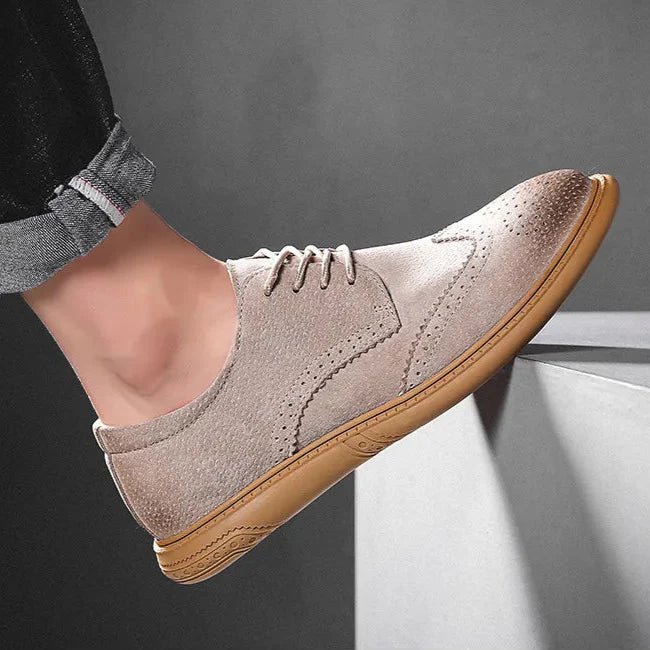 Brody Suede Wingtip Shoe