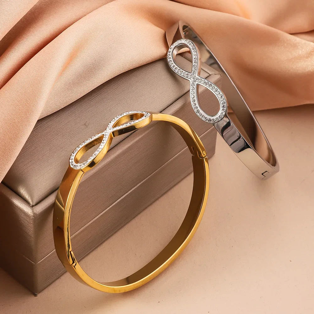 Velour Infinity Bangle