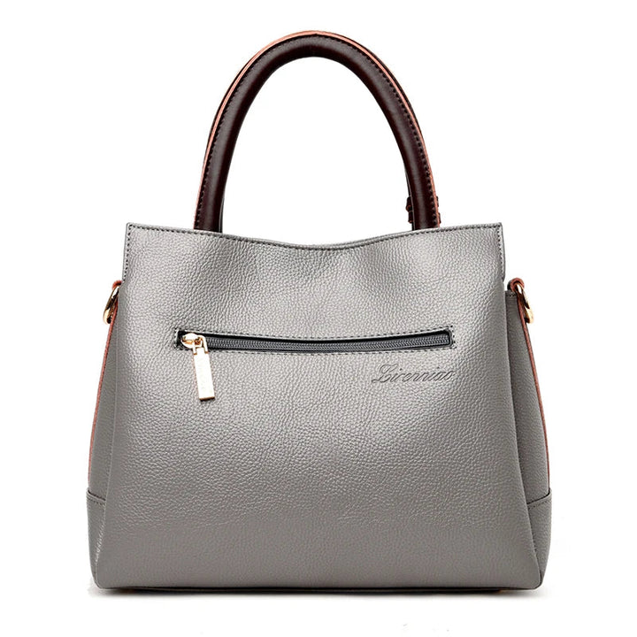 The Haley Leather Tote Bag