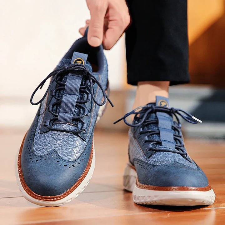 Casey Leather Brogue Sneakers