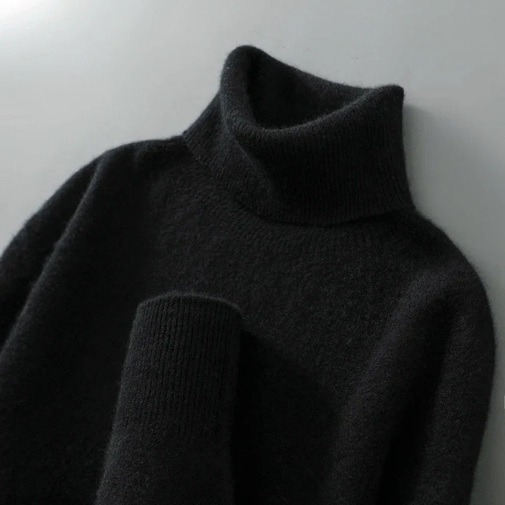 Nicole Tailored Wool Turtleneck
