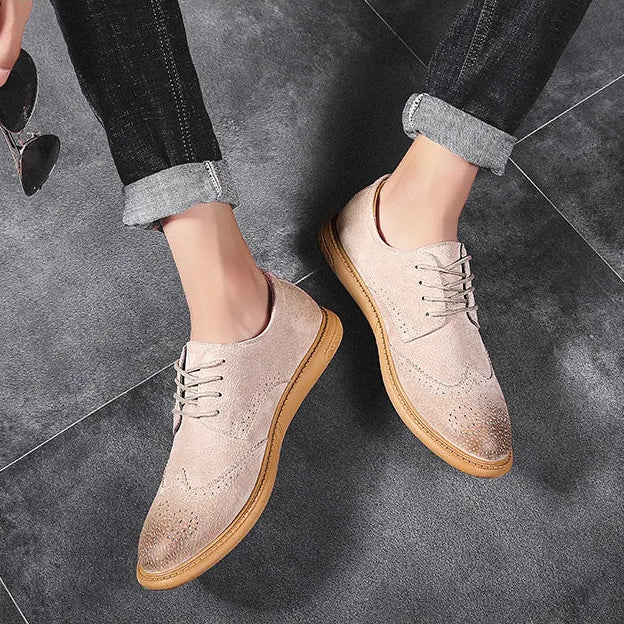Brody Suede Wingtip Shoe