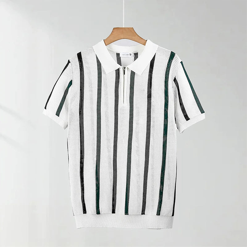 Cody Open Knit Polo