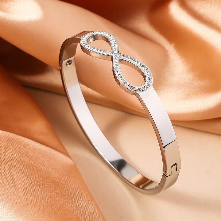 Velour Infinity Bangle