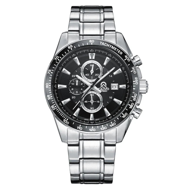 Sterling Bracelet Chronograph Watch, 44mm