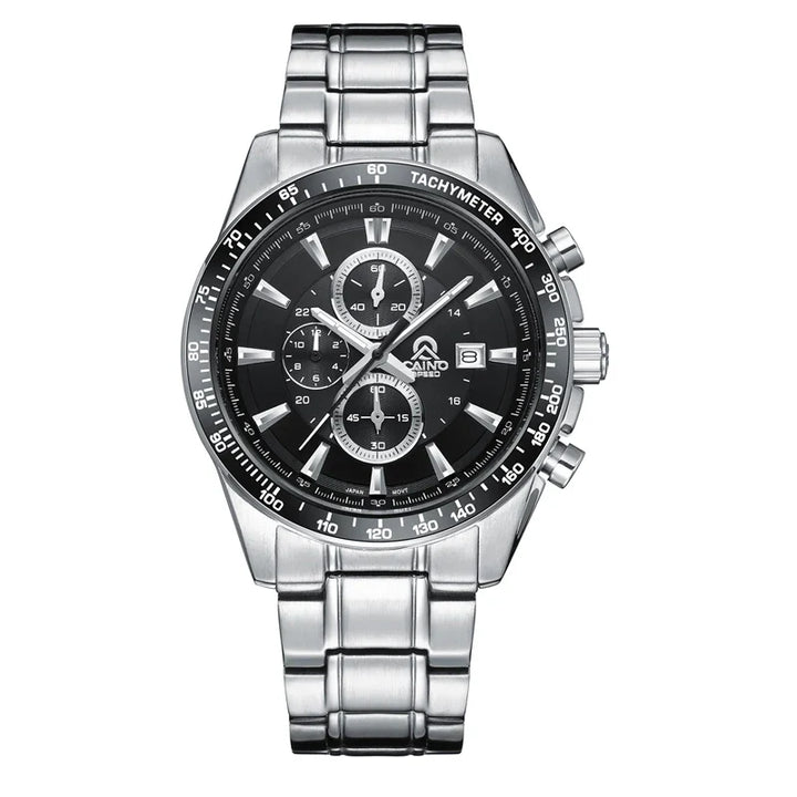 Sterling Bracelet Chronograph Watch, 44mm