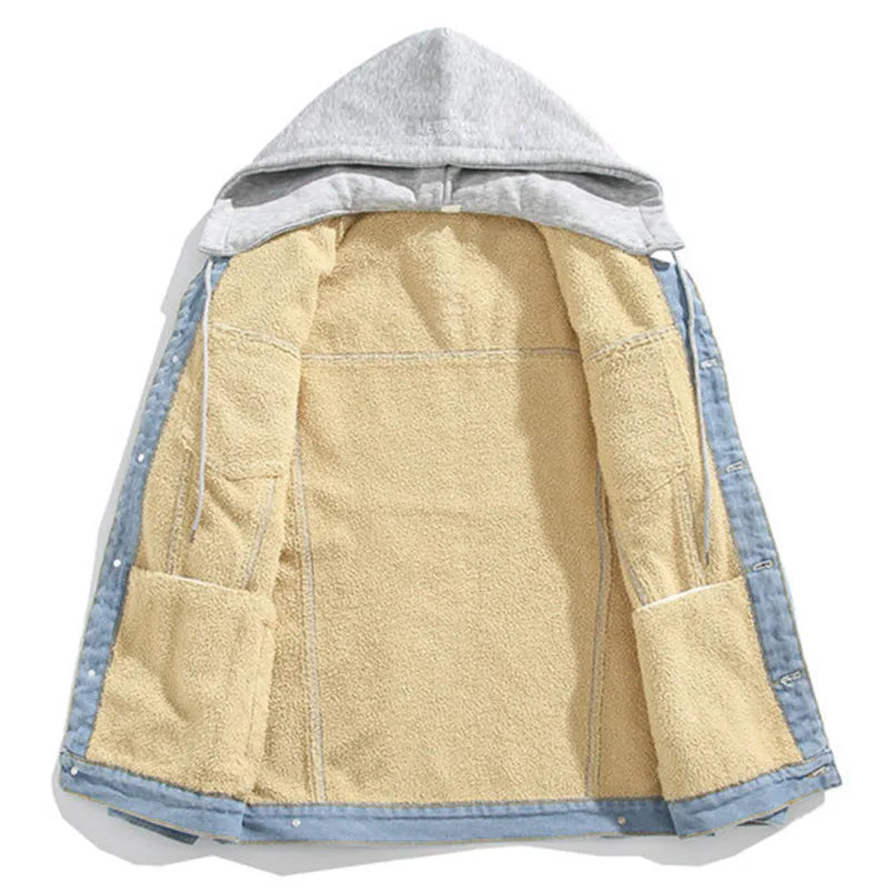 The Jordan Hooded Denim Jacket
