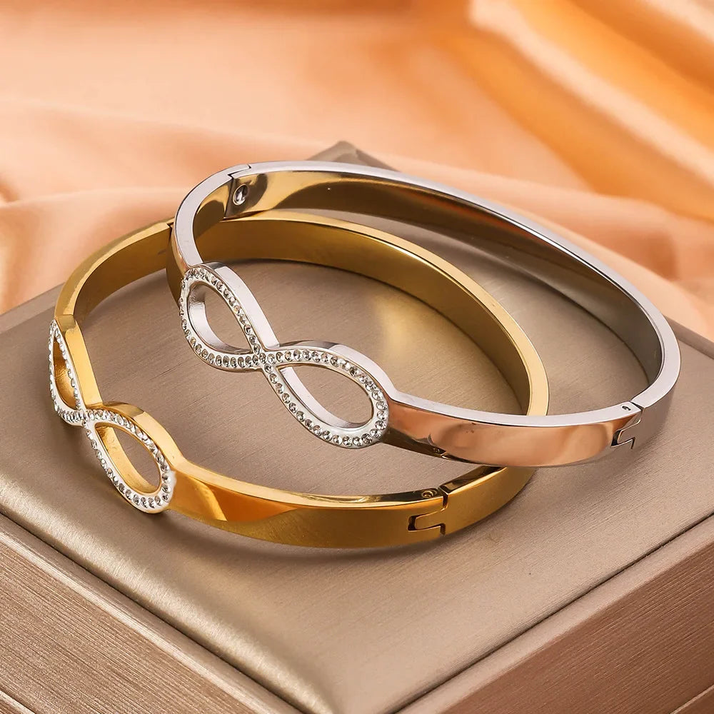 Velour Infinity Bangle