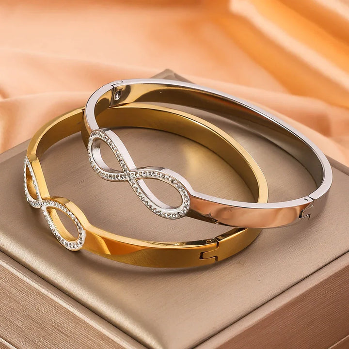 Velour Infinity Bangle