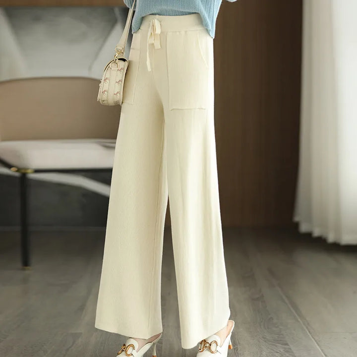 The Megan Wool Knit Pant