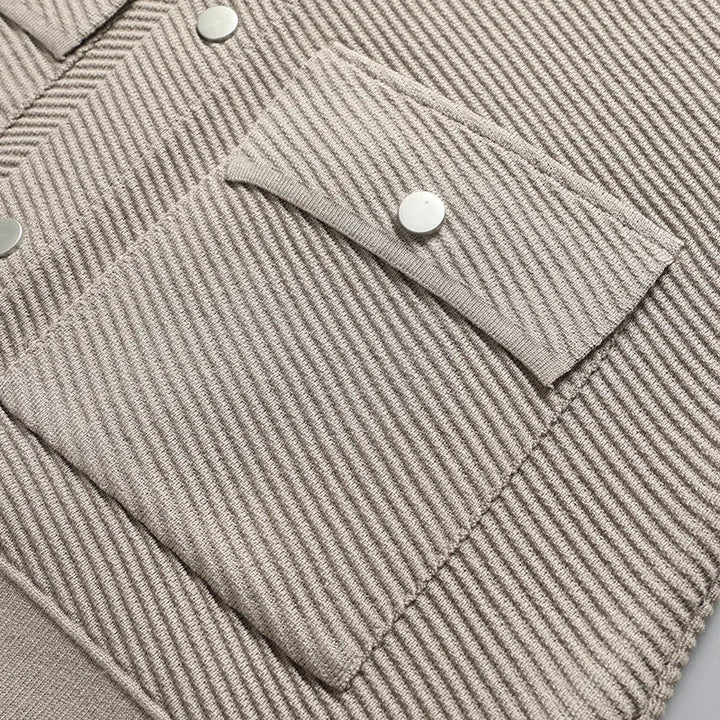 Tiffany Bello Ribbed Cardigan
