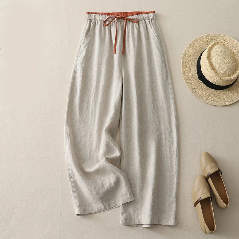 Brittany Linen Blend Pant