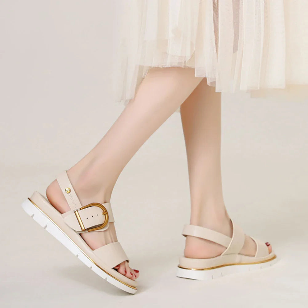 Valencia Slingback Low Platform Sandal