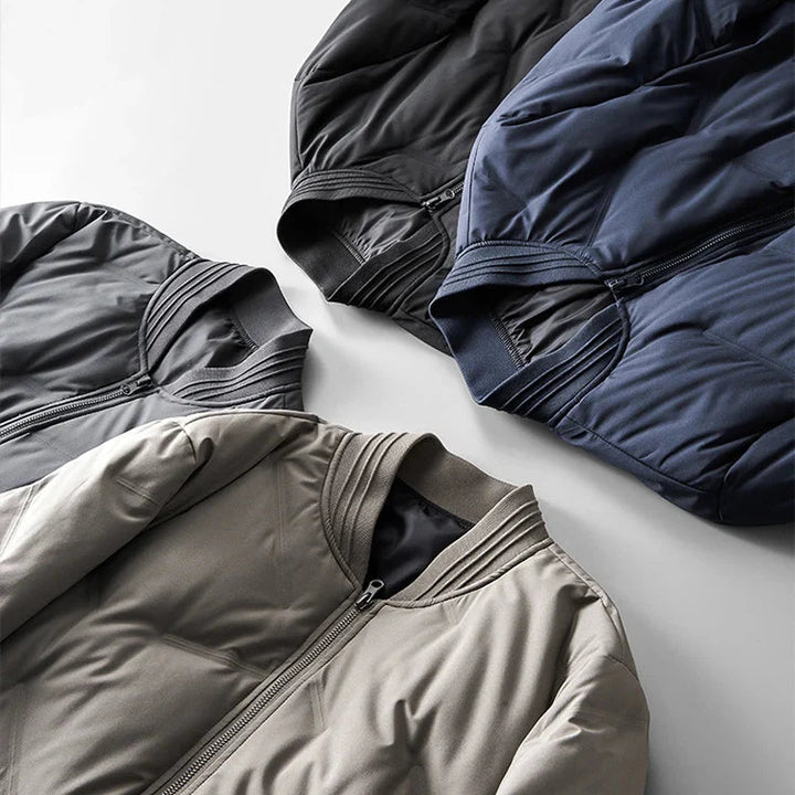 Jake Quilted Bomber Jacket