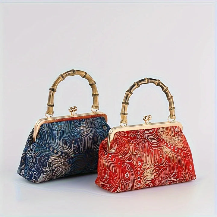Brooke Bamboo Handle Purse