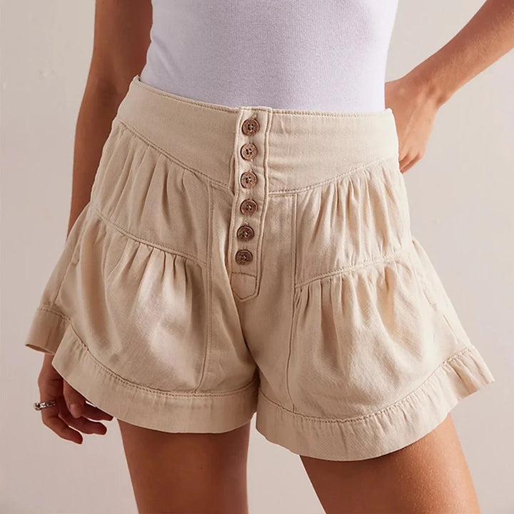 Sawyer Midrise Denim Shorts