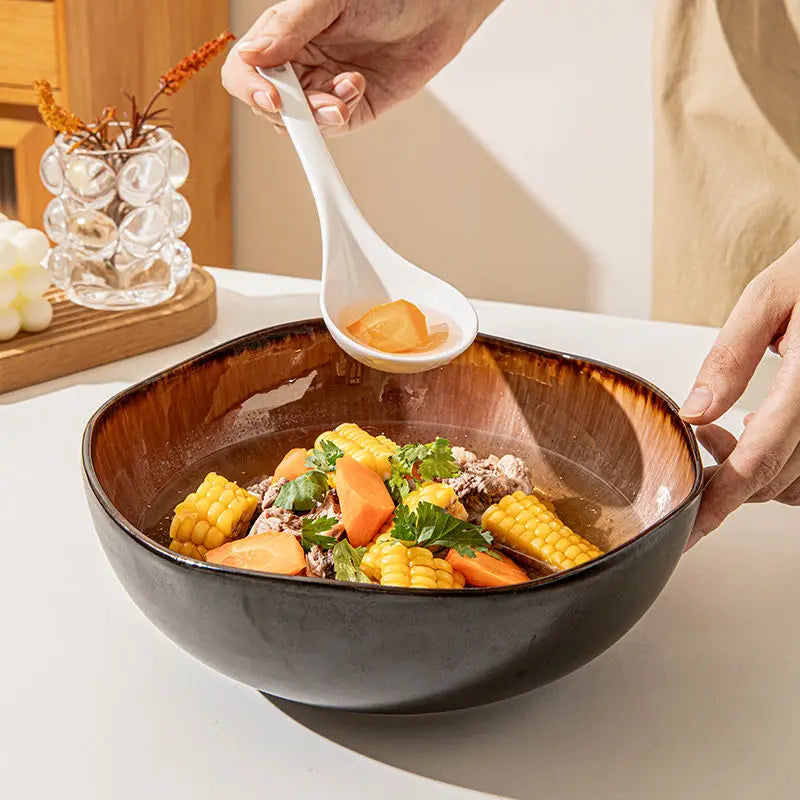 Skyler Ceramic Serving Bowl