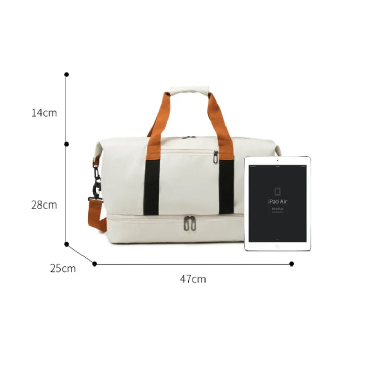 The Quinn Drop Bottom Duffel