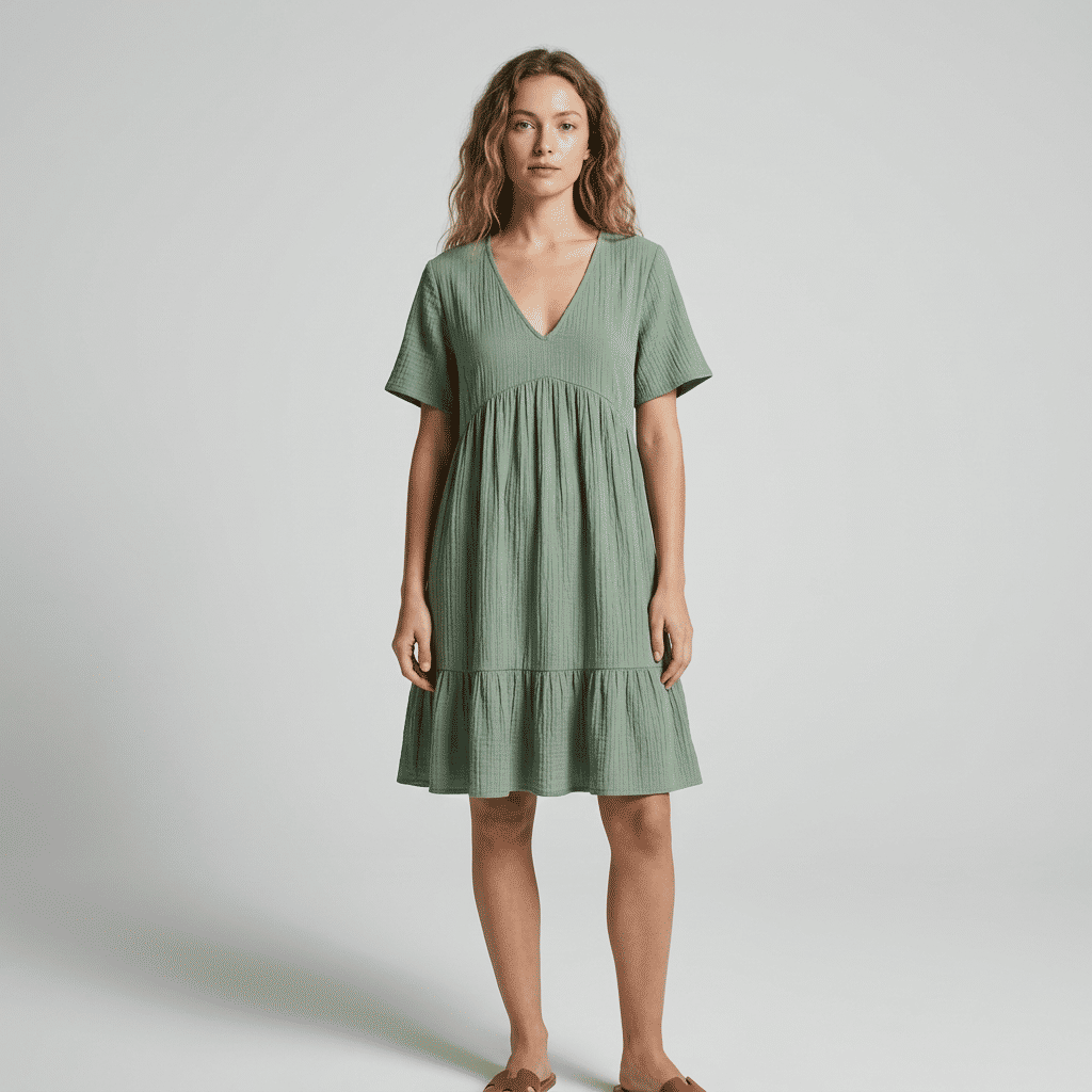 Brooke Tiered Ruffle Mini Dress
