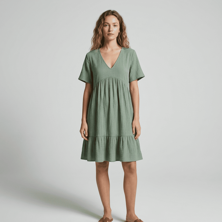 Brooke Tiered Ruffle Mini Dress