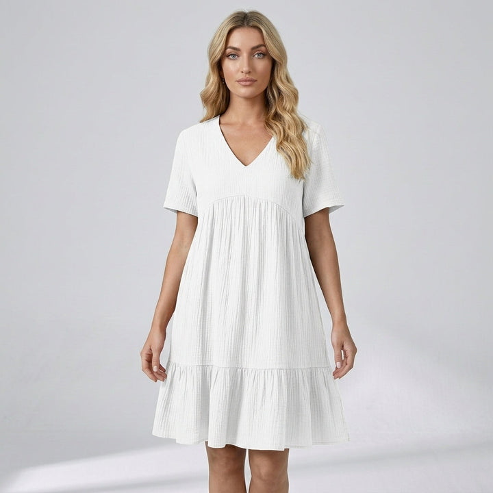 Brooke Tiered Ruffle Mini Dress