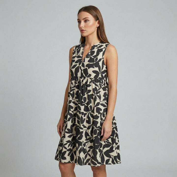 Nicole Tiered Babydoll Mini Dress