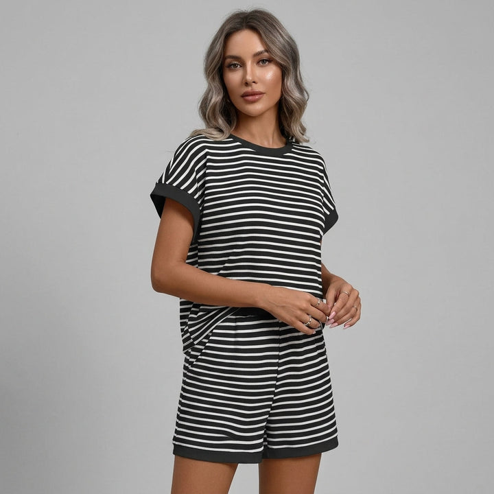 Ashley Striped Two-Piece Set