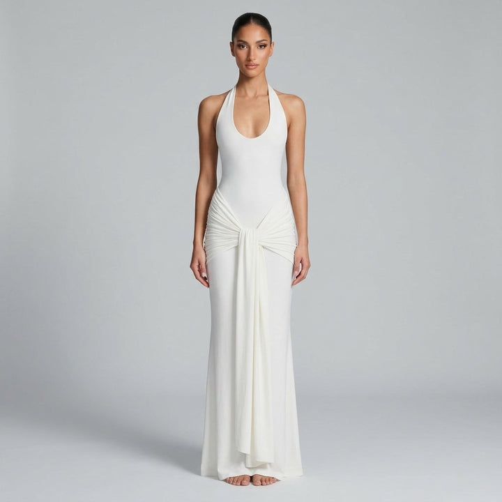 Jessica Halter Knot Maxi Dress