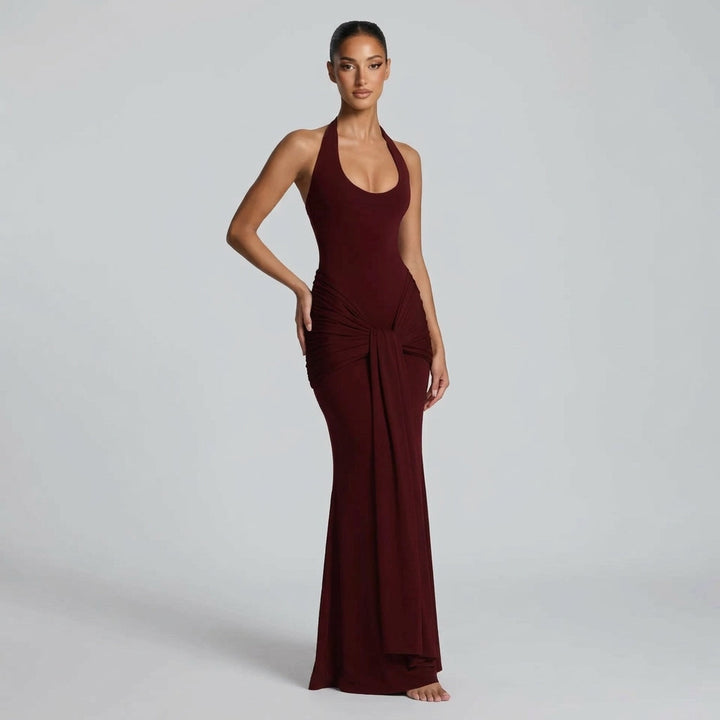 Jessica Halter Knot Maxi Dress