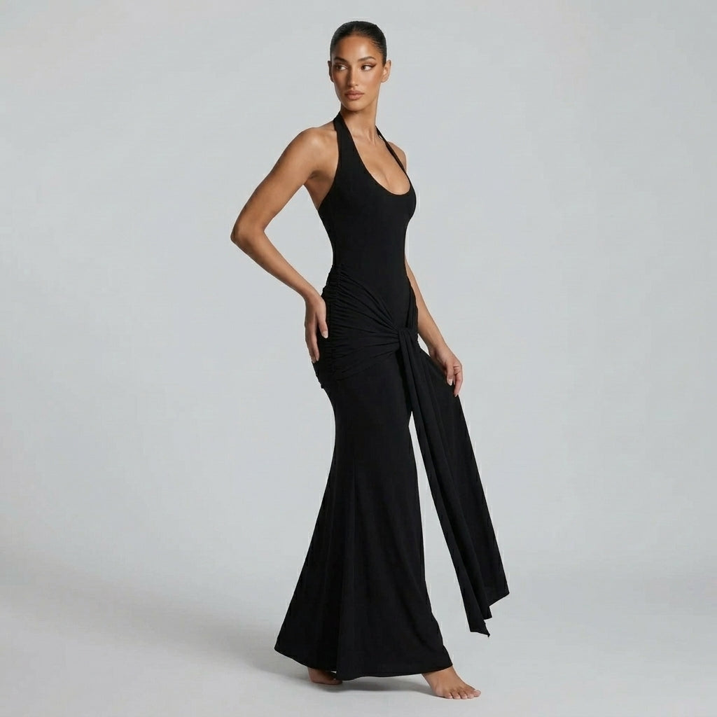 Jessica Halter Knot Maxi Dress