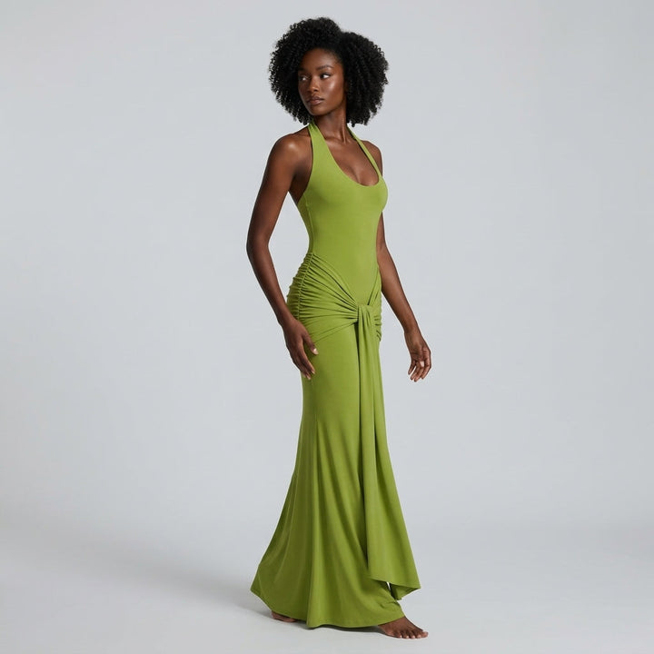 Jessica Halter Knot Maxi Dress