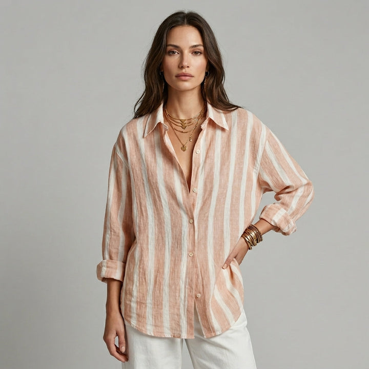 Shannon Striped Button-Down Shirt