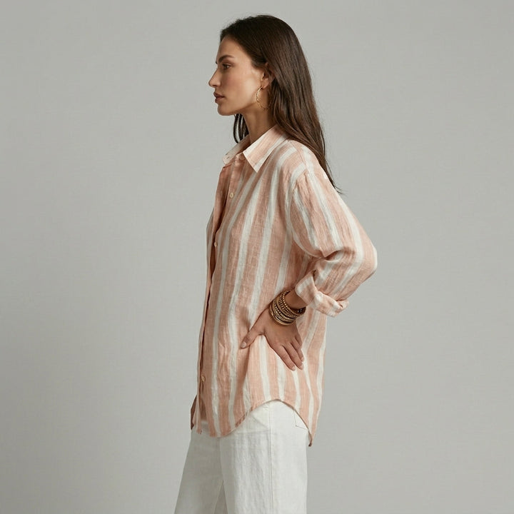 Shannon Striped Button-Down Shirt