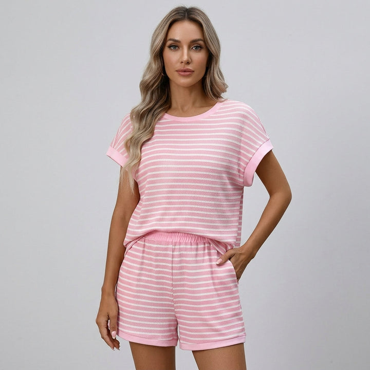 Ashley Striped Two-Piece Set