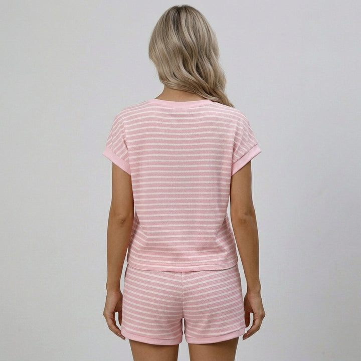 Ashley Striped Two-Piece Set