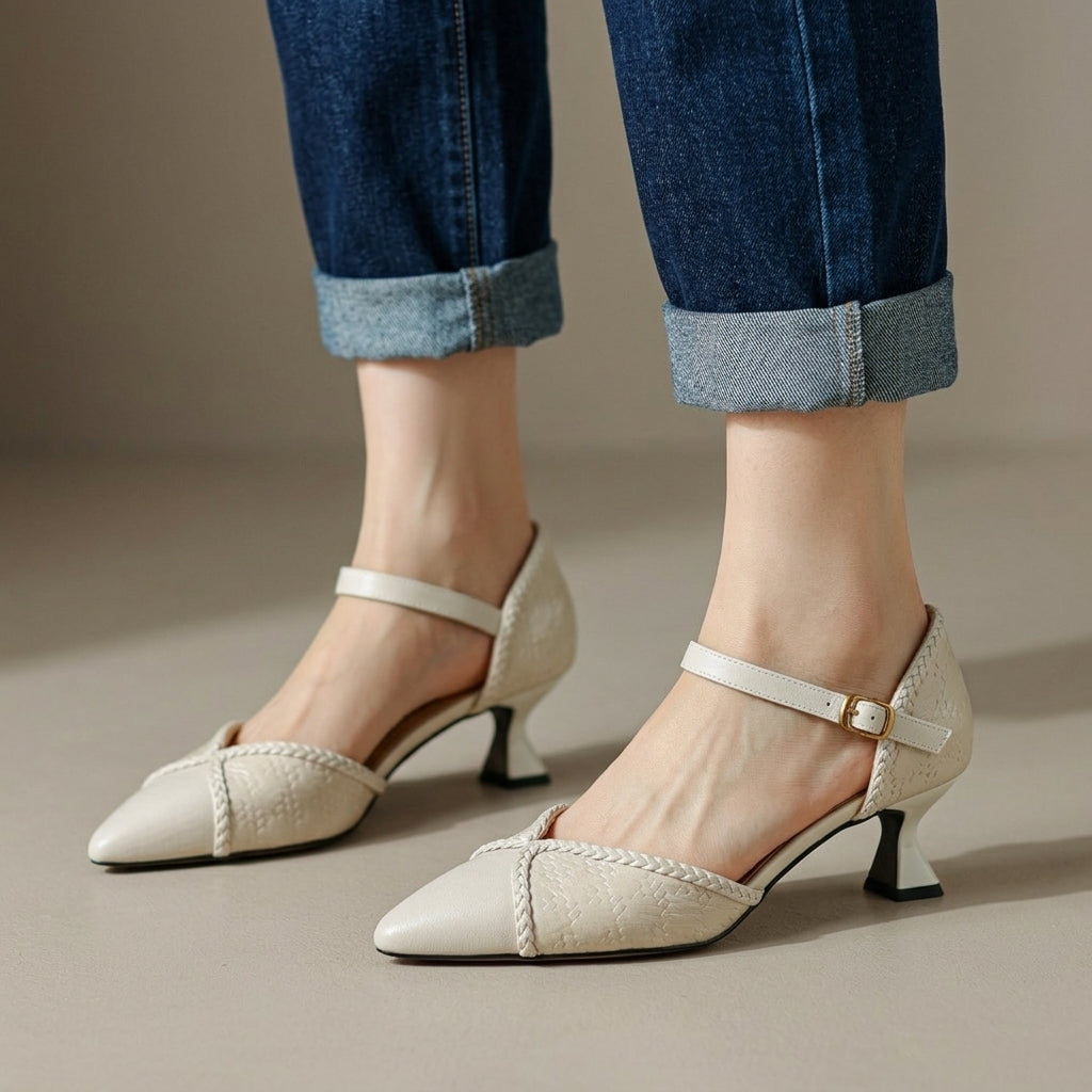 Allison D'Orsay Kitten Heel
