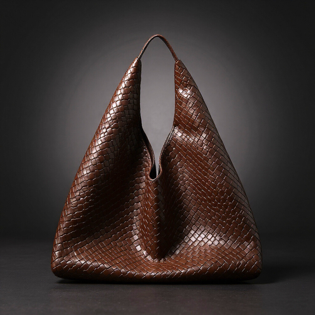 Courtney Woven Hobo Bag