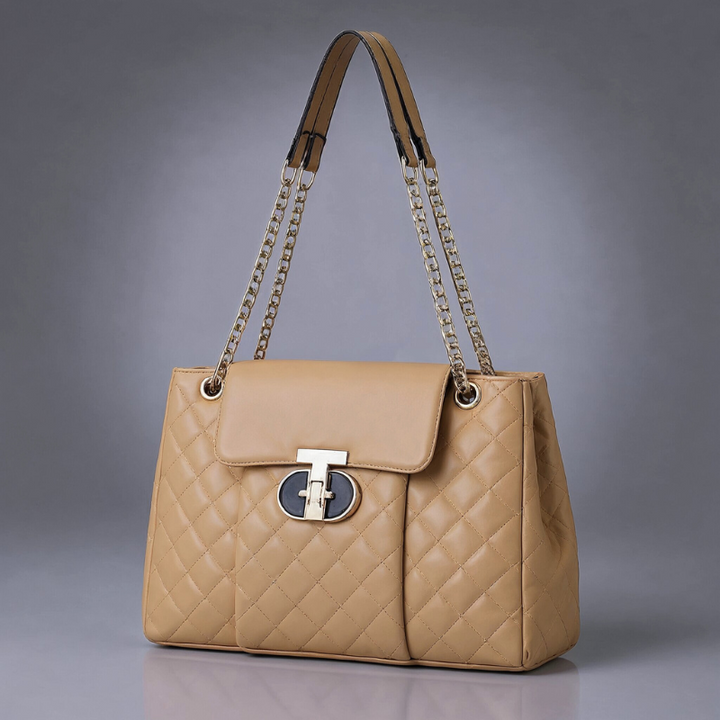 The Nicole Quilted Chain Bag