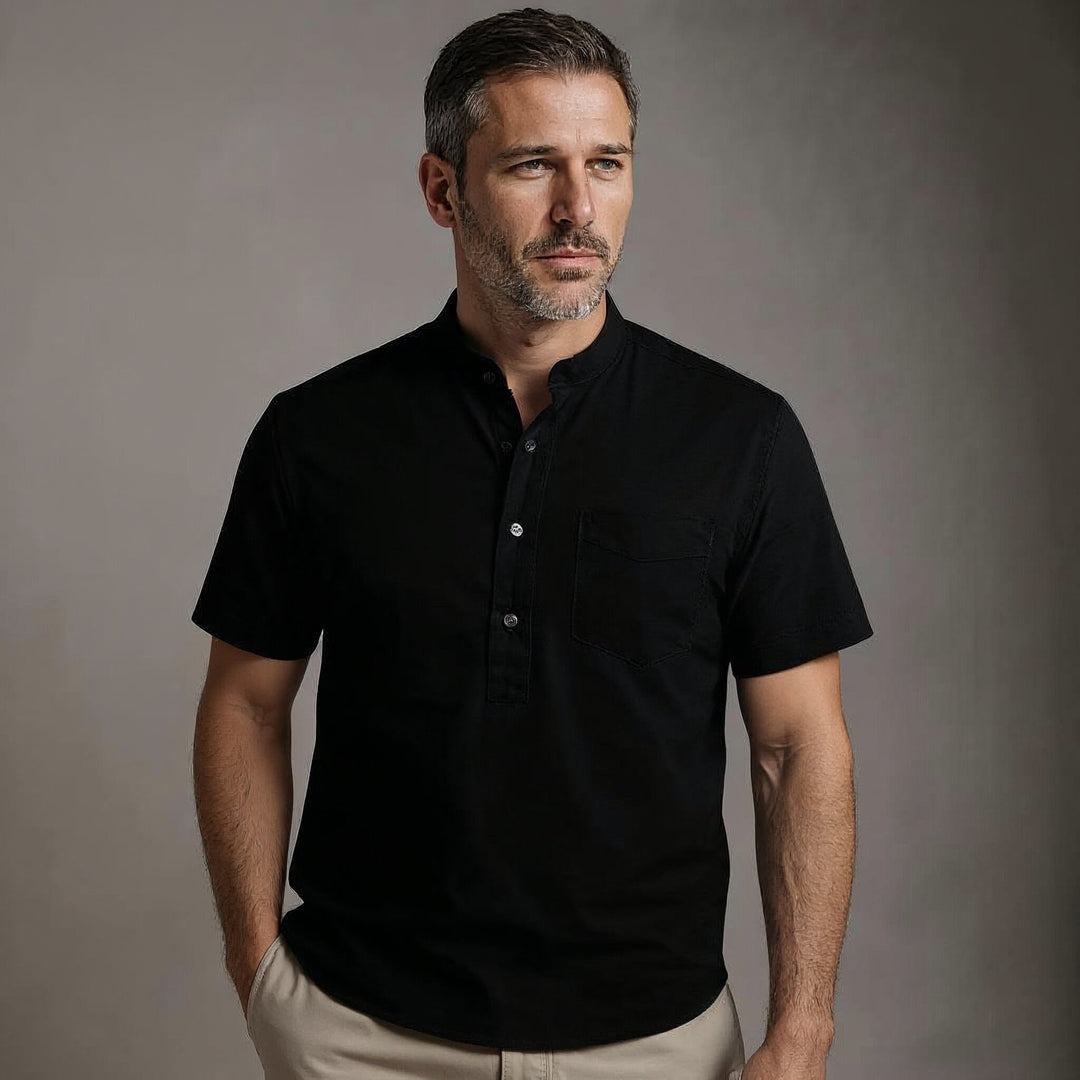 Devon Coastal Cotton-Linen Shirt