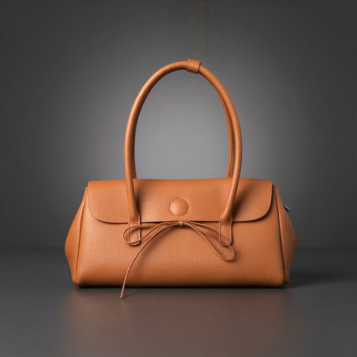 Shelby Bow Leather Handbag