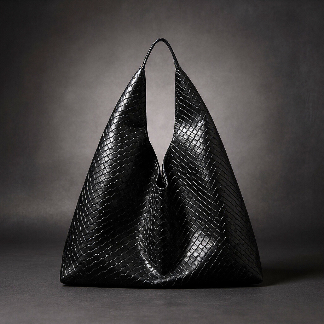 Courtney Woven Hobo Bag